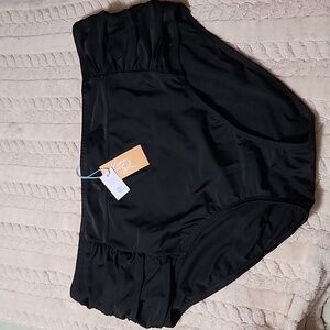 2X, 20/22, Kona Sol black, high waste, full seat coverage, NWT